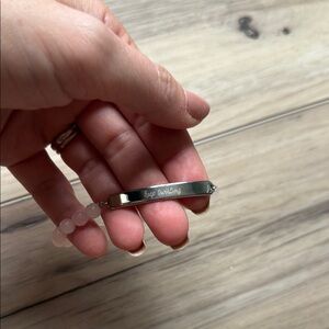 Girls “Keep twirling” Beaded Bracelet